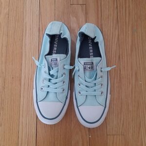 Converse Sky Blue Canvas Sneakers